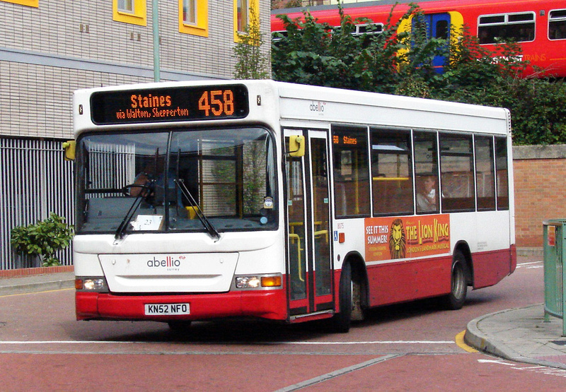 London Bus Routes | Route 458: Staines - Kingston (NON TFL Route ...