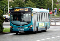 Route 22, Arriva Midlands 3747, YJ59BVK, Telford