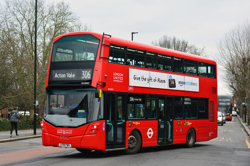 London Bus Routes Route 306 Acton Vale Fulham Sands End