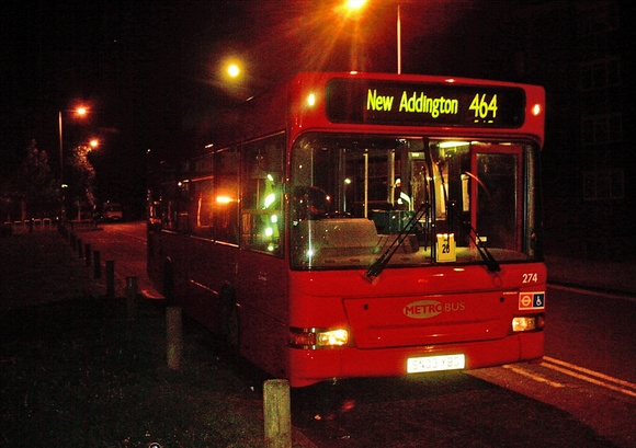 Route 464, Metrobus 274, SN03YBG, New Addington