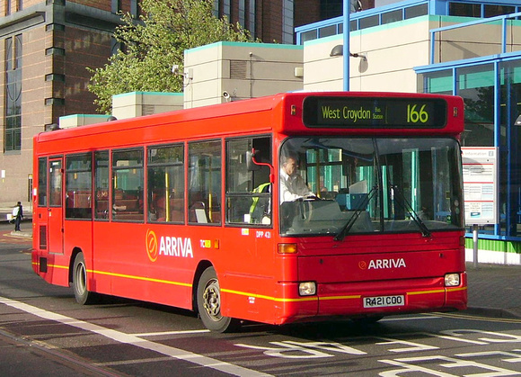 Route 166, Arriva London, DPP421, R421COO, Croydon
