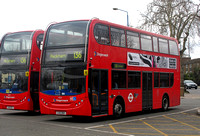 Route 136, Stagecoach London 10124, LX12DDY, Grove Park