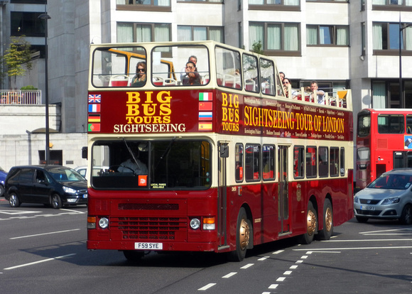 Big Bus Tours, DM59, F59SYE, Marble Arch