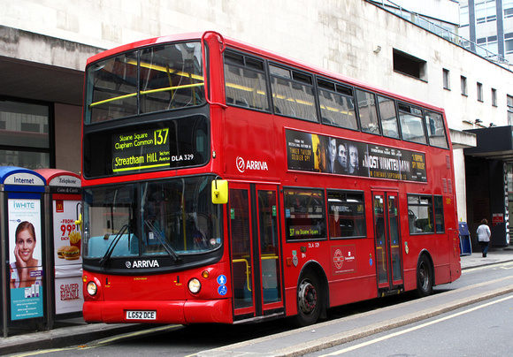 Route 137, Arriva London, DLA329, LG52DCE, Oxford Circus
