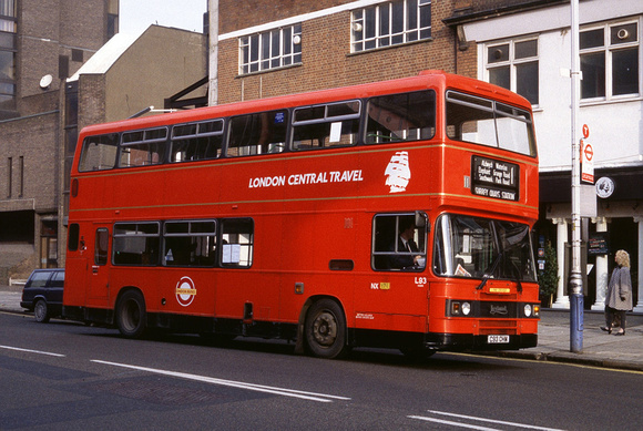 Route 1, London Central, L93, C93CHM, Waterloo