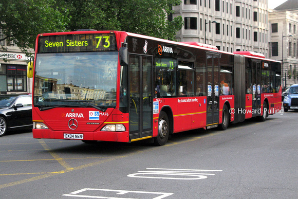 Route 73, Arriva London, MA76, BX04NEN, King's Cross