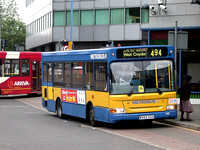 Route 494, Metrobus 343, W343VGX, West Croydon