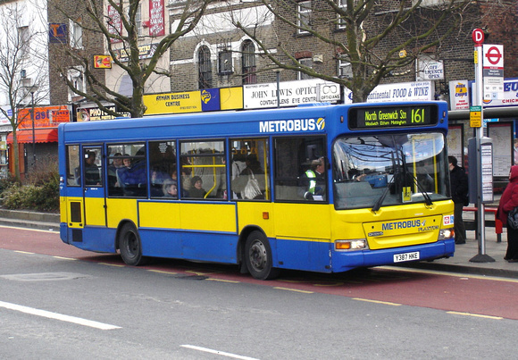 Route 161, Metrobus 387, Y387HKE, Woolwich