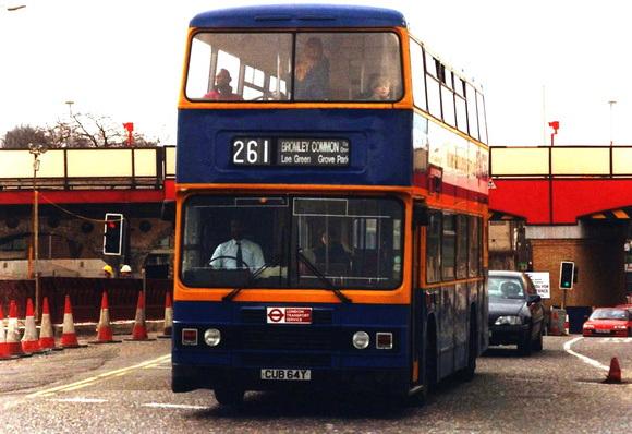 Route 261, Metrobus, CUB64Y, Lewisham
