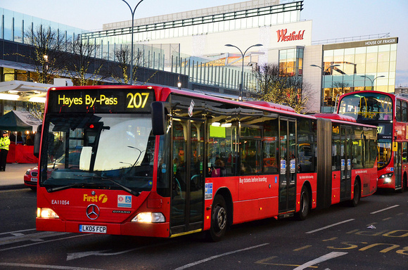 Route 207, First London, EA11054, LK05FCP, White City