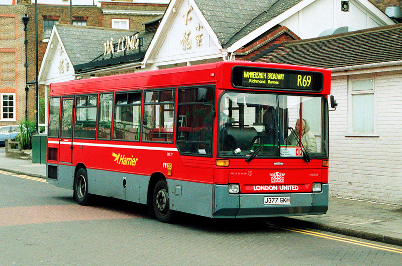 London Bus Routes | Route R69: Hamersmith - Richmond [Withdrawn]