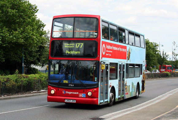 Route 177, Stagecoach London 17964, LX53JZG, Plumstead