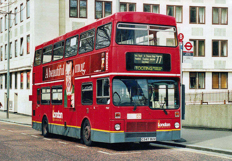 London Bus Routes Route 77 Tooting Station Waterloo Route 77