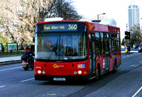Route 360, Go Ahead London, WHY6, LX55EAJ, Royal Albert Hall