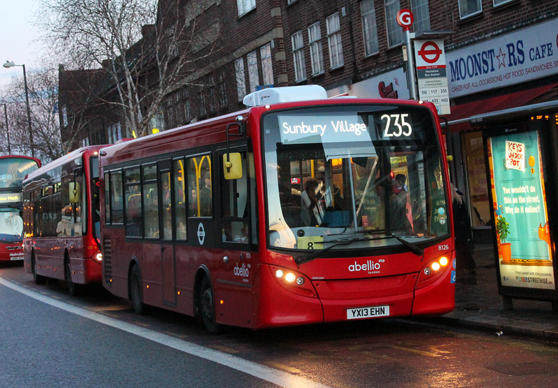 London Bus Routes | Route 235: North Brentford Quarter - Sunbury Village