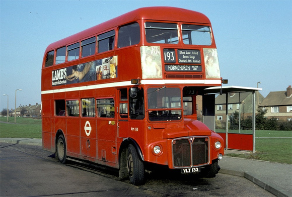 Route 193, London Transport, RM133, VLT133