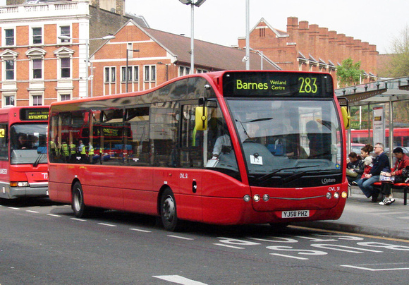 Route 283, NCP Challenger, OVL51, YJ58PHZ, Hammersmith