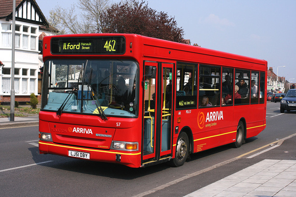 Route 462, Arriva London, PDL57, LJ51DBY, Ilford