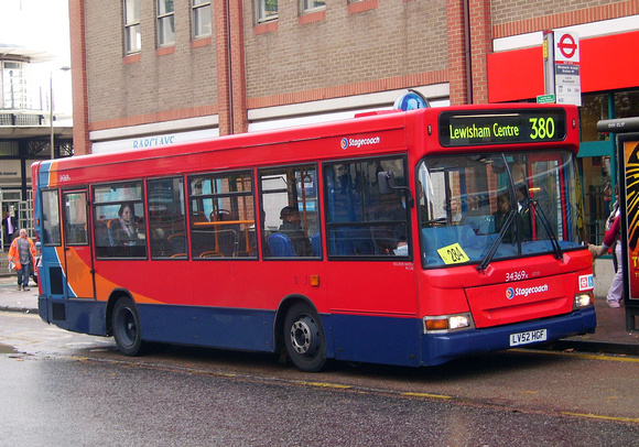 Route 380, Stagecoach London 34369, LV52HGF, Woolwich