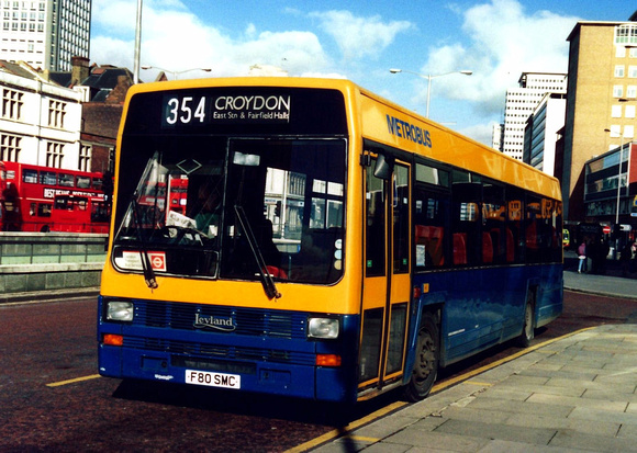 Route 354, Metrobus, F80SMC, Croydon