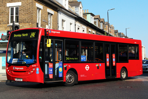 Route 246, Stagecoach London 36542, LX12DJF, Bromley