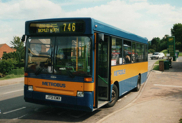 Route 746, Metrobus, J701EMX, Westerham