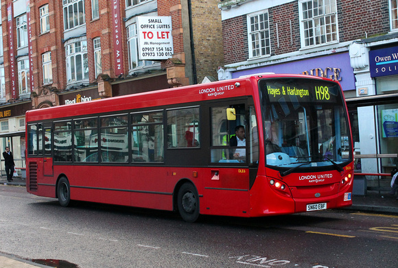 Route H98, London United RATP, DLE6, SN60EBF, Hounslow