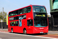 Route 198, Arriva London, T143, LJ10HTV, East Croydon