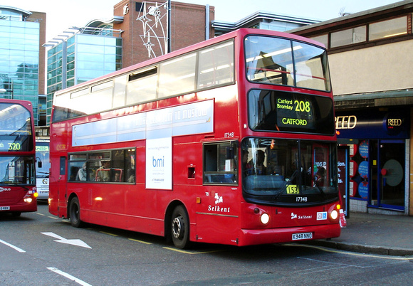 Route 208, Selkent ELBG 17348, X348NNO, Bromley