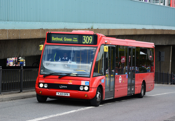 Route 309, CT Plus, OS23, YJ12GVV, Canning Town
