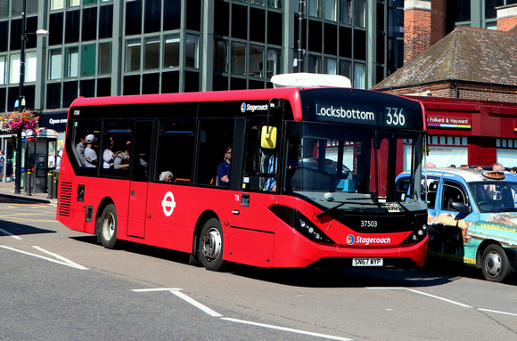 Route 336, Stagecoach London 37503, SN67WYP, Bromley
