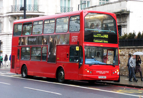 Route 148, London United RATP, VE9, PG04WHA, Marble Arch