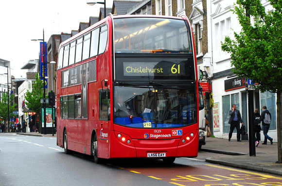 Route 61, Stagecoach London 19139, LX56EAY, Bromley South Stn