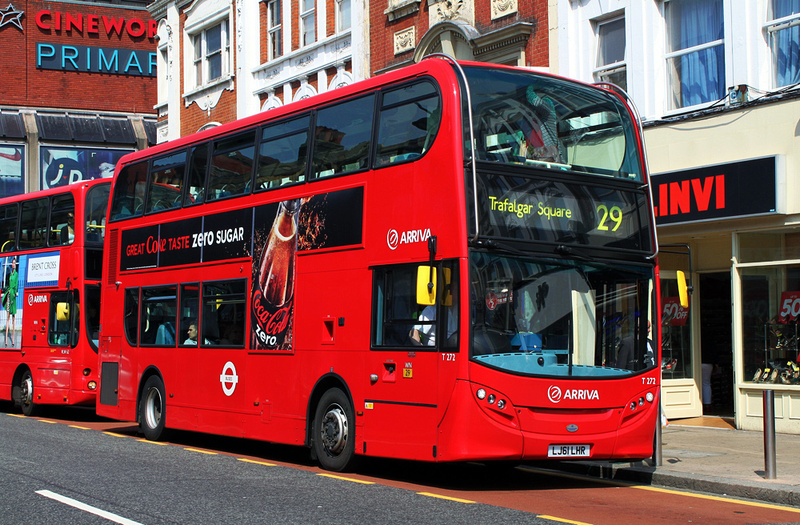 London Bus Routes | Route 29: Trafalgar Square - Wood Green | Route 29 ...