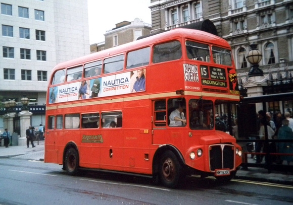 Route 15, Stagecoach London, RMA5, NMY635E, Charing Cross