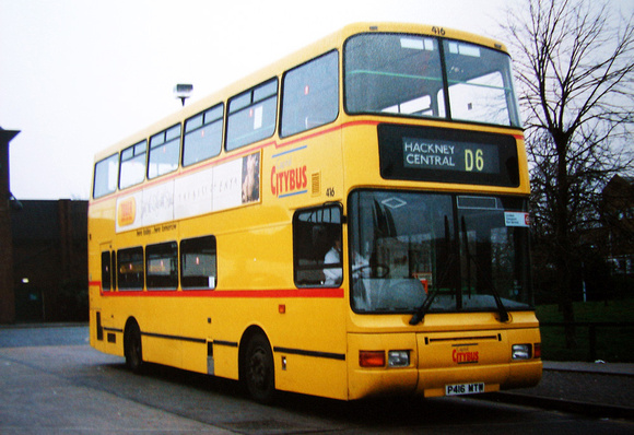 Route D6, Capital Citybus 416, P416MTW, Crossharbour
