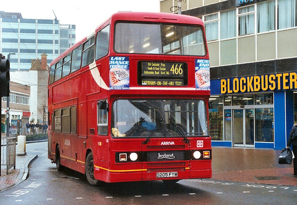 Route 466, Arriva London, L205, D205FYM, Croydon