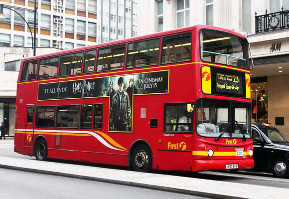 Route 23, First London, TNA33357, LK53EXV, Oxford Circus