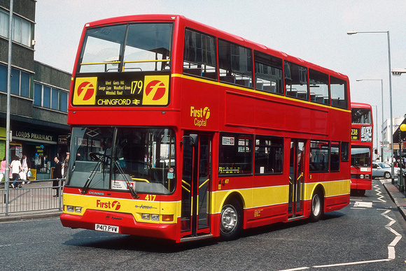 Route 179, First London 417, P417PVW, Barking