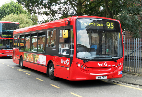 Route 95, First London, DML44192, YX11CNV, Southall