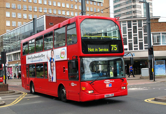 Route 75, Metrobus 929, YN06JYO, Croydon