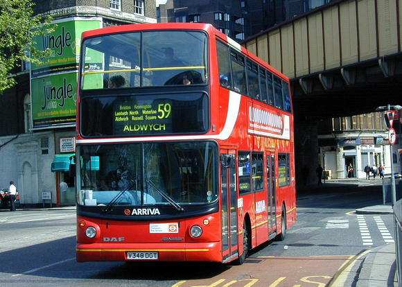 London Bus Routes Route 59 Streatham Hill Telford Avenue Euston