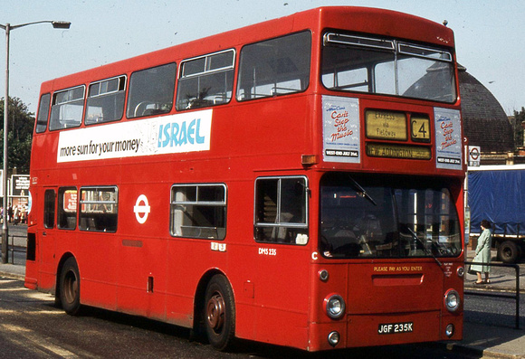 Route C4, London Transport, DMS235, JGF235K, Croydon