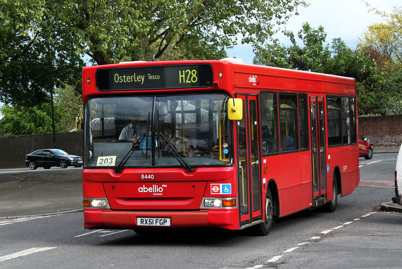 London Bus Routes | Route H28: Bulls Bridge - Osterley Tesco | Route ...