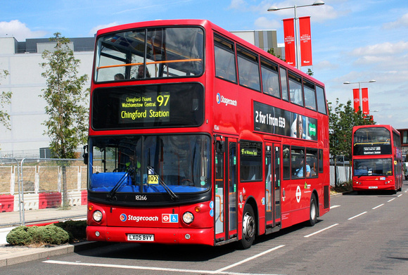 Route 97, Stagecoach London 18266, LX05BVY, Stratford