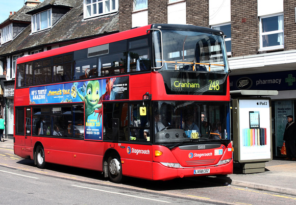 Route 248, Stagecoach London 15003, LX58CDZ, Hornchurch