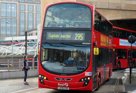 Route 295, First London, WN35001, LK58EDO