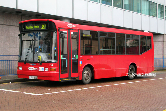 Route 367, Metrobus 134, LT02ZDD, Croydon