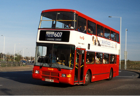 Route 607, First London, V8, N308JBV, Southall