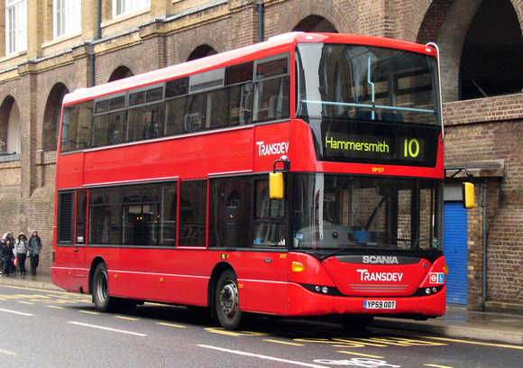 Route 10, Transdev, SP137, YP59ODT, King's Cross